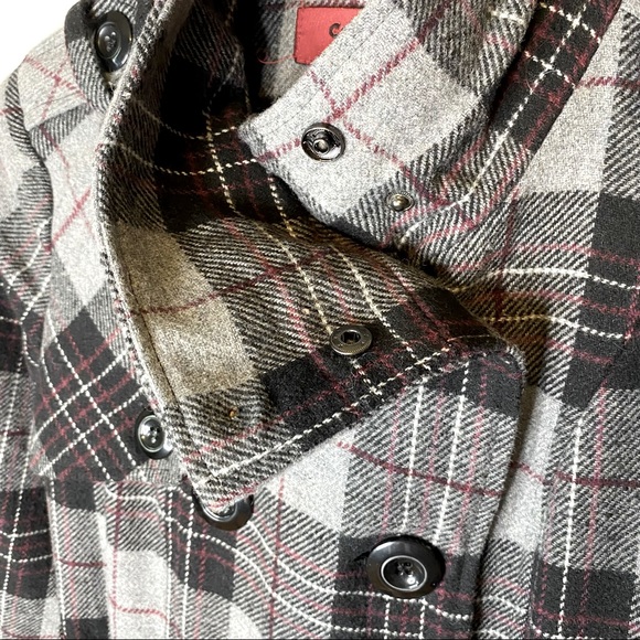 Coffee Shop | Pea Coat | S | Gray & Black - Picture 4 of 8